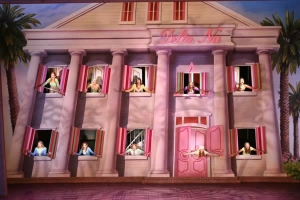 sorority house pink